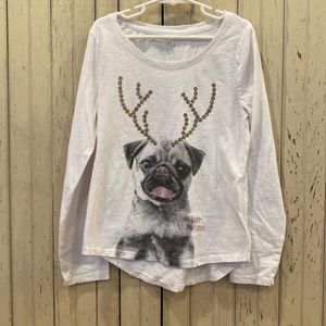 So brand holiday pug shirt